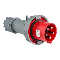 Prise 63A tétrapolaire 3P+N+T - Étanche IP67 - IDE