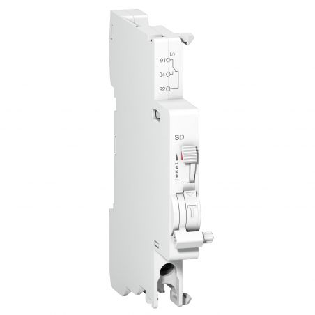 A9N26927 Schneider - Contact auxiliaire SD (ouvert/fermé) - 240 à 415Vca ou 24 à 130Vcc - Montage à gauche - Acti9