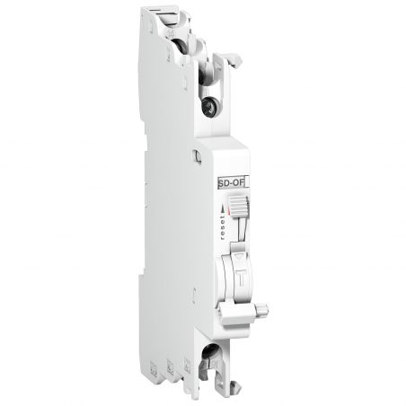 A9N26929 Schneider - Contact auxiliaire OF/SD+OF - 240Vca à 415Vca ou 24V à 130Vcc - Montage à gauche - Acti9