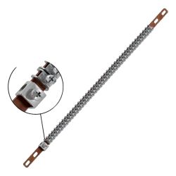 LVS04200 Schneider Linergy TB - collecteur de terre cuivre pour Prisma G et P avec 40 étriers- 24 modules - 45cm
