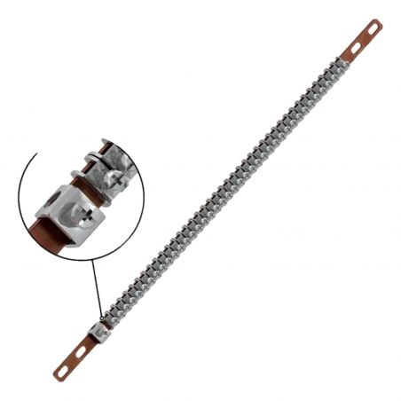 LVS04200 Schneider Linergy TB - collecteur de terre cuivre pour Prisma G et P avec 40 étriers- 24 modules - 45cm