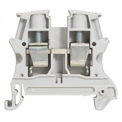 037163 Legrand  Borne de jonction à vis GRIS  Viking 10mm² - pas 10mm  - 1 jonction: 1 entrée 1 sortie