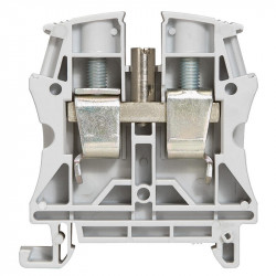 037164 Legrand  Borne de jonction à vis GRIS  Viking 16mm² - pas 12mm  - 1 jonction: 1 entrée 1 sortie