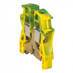 037174 Legrand  Borne de jonction vert jaune à vis Viking 16mm² - pas 12mm  - 1 jonction: 1 entrée 1 sortie