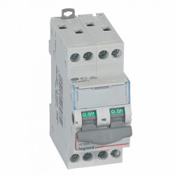 406477 Interrupteur sectionneur tétrapolaire 4P 400V - 20A - 2 modules - Bornes à vis Legrand DX³-IS