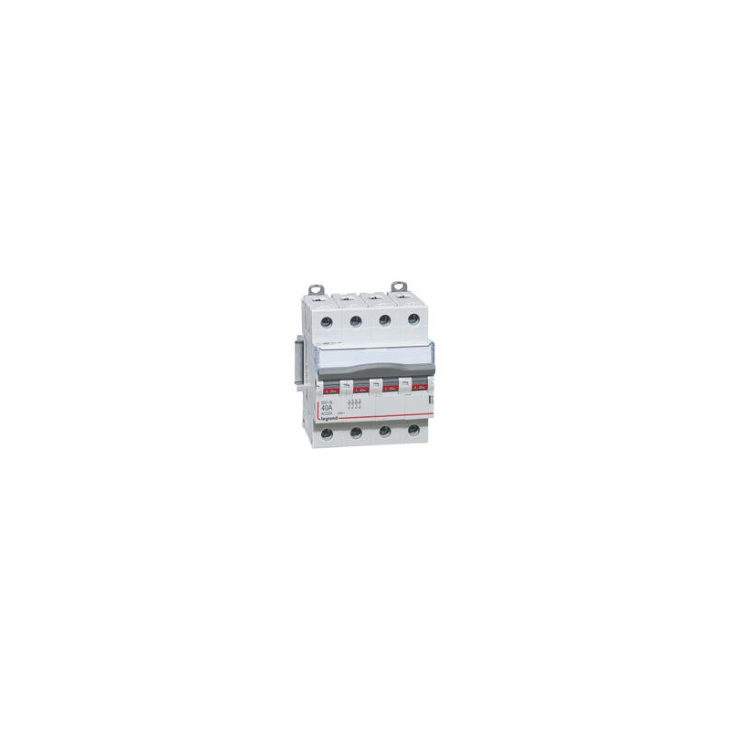 406480 Interrupteur sectionneur tétrapolaire 4P 400V - 40A - 4 modules - Bornes à vis Legrand DX³-IS