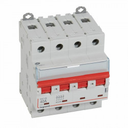 406543 Interrupteur sectionneur tétrapolaire 2P - 40A - 4 modules - Auxiliarisable - Legrand DX³-IS