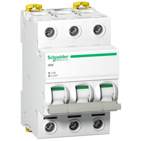 A9S65392 Interrupteur sectionneur triphasé 3P 125A non auxiliarisable - 415V - Schneider