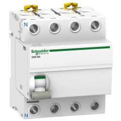 A9S70740 Interrupteur sectionneur tétrapolaire 4P 40A auxiliarisable - 415V - Schneider iSW-NA