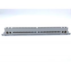 22003 IDE Barrette de terre pour coffret IDE 18, 24, 36 modules ECOLOGY ou STAR -36 connexions 1,5 à 35mm²