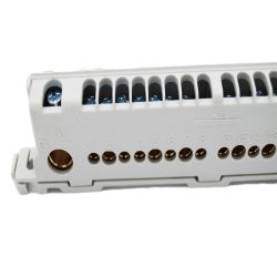22001 IDE Barrette de terre pour coffret 8 modules 2x(8+1 connexions) IP65 - ECOLOGY - STAR