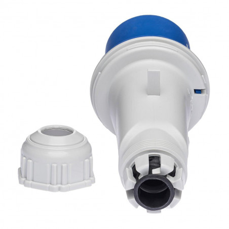 Prise CEE male 2P+T 16A - 220V - Étanche IP44 - IDE