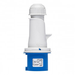 Prise CEE male 2P+T 16A - 220V - Étanche IP44 - IDE