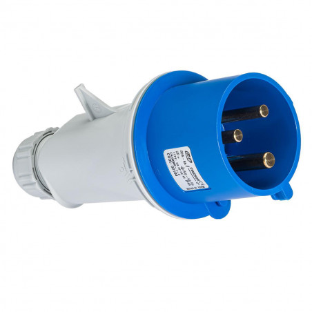 Prise P17 32A 2P+T 220V - Étanche IP44 - IDE