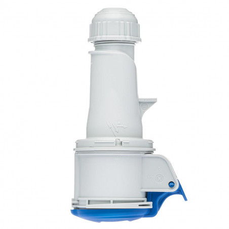 Fiche femelle P17 16A 2P+T 220V - Étanche IP44 - IDE