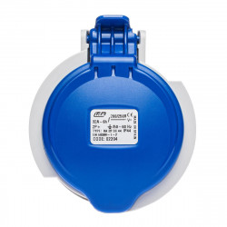 Fiche femelle P17 32A 2P+T 220V - Étanche IP44 - IDE