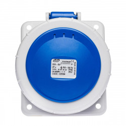 Prise monophasé 32A 2P+T - Encastrable sur coffret - Étanche IP67 - IDE