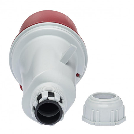 Prise triphasé 32A 3P+T 380V - 4 broches - Étanche IP44 - IDE