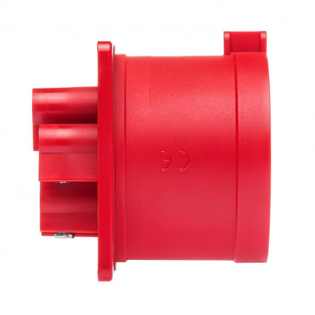 Prise male encastrable tétrapolaire 32A 3P+N+T 380V - 5 broches - Étanche IP44 - IDE