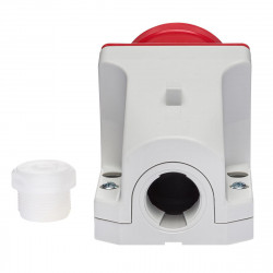 Socle male tétrapolaire 16A 3P+N+T 380V - 5 broches - Étanche IP44 - IDE