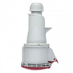 Fiche femelle triphasé 32A 3P+T 380V - 4 broches - Étanche IP44 - IDE
