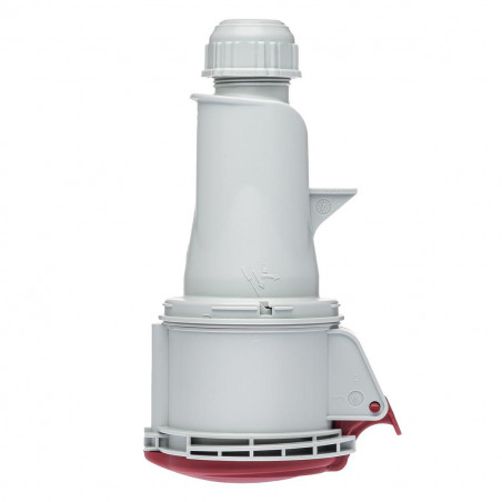 Fiche femelle triphasé 32A 3P+T 380V - 4 broches - Étanche IP44 - IDE
