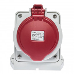 Socle de prise 32A 3P+N+T en saillie - Étanche IP44 - IDE