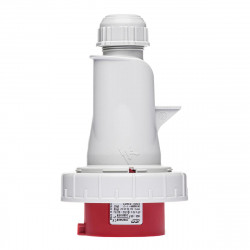Fiche mobile male tétrapolaire 16A 3P+N+T 380V - 5 broches - Étanche IP67 - IDE