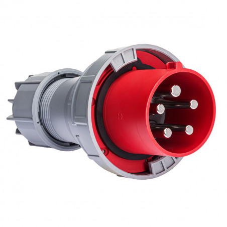 Prise hypra tétrapolaire 125A 3P+N+T - Étanche IP67 - IDE