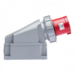 Socle male 63A tétrapolaire 380V - 3P+N+T - Étanche IP67 - IDE