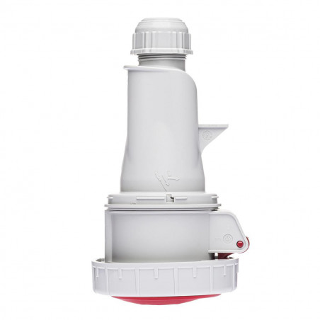 Fiche femelle tétrapolaire 16A 3P+N+T 380V - 5 broches - Étanche IP67 - IDE