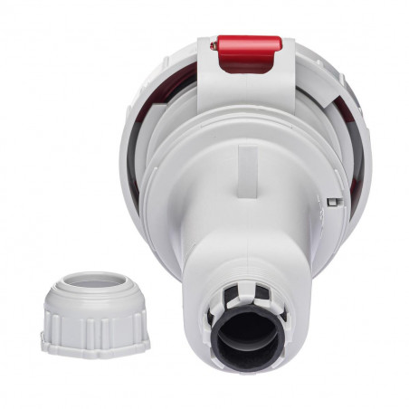 Fiche femelle tétrapolaire 16A 3P+N+T 380V - 5 broches - Étanche IP67 - IDE