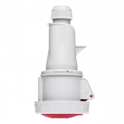 Fiche femelle triphasé 32A 3P+T 380V - 4 broches - Étanche IP67 - IDE