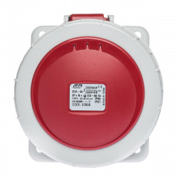 Prise tétrapolaire 32A 3P+N+T - 5 broches - Encastrable sur coffret - Étanche IP67 - IDE