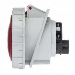 Prise tétrapolaire 32A 3P+N+T - 5 broches - Encastrable sur coffret - Étanche IP67 - IDE