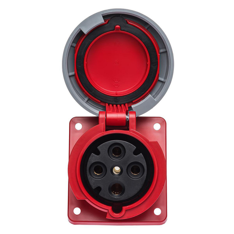 Prise Mobile Femelle 3P+T 63A IP44 Simon - Triphasé 380V-415V - Neuf En Emballage