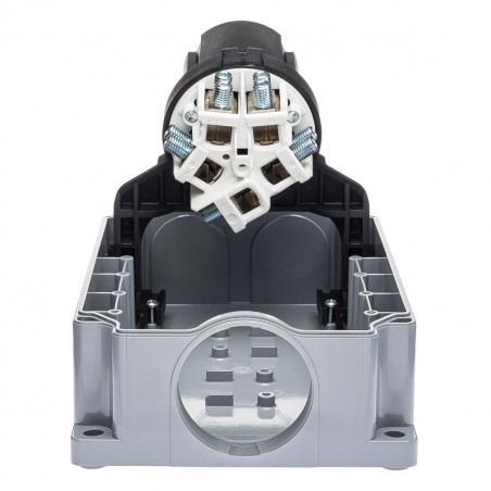 Socle de prise tétrapolaire 125A 3P+N+T - Étanche IP67 - IDE