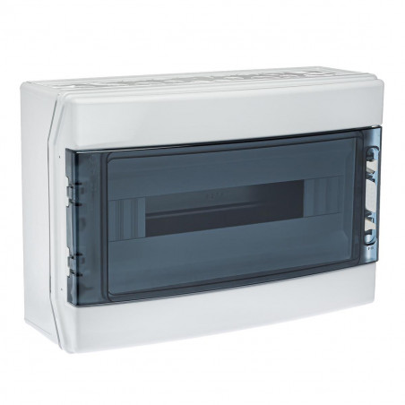 Coffret électrique étanche pour l'extérieur IP65 - 18 modules - HxLxP 286x418x148mm IDE ECOLOGY