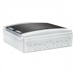 Coffret électrique étanche pour l'extérieur IP65 - 2 rangées de 18 modules - HxLxP 436x418x148mm IDE ECOLOGY