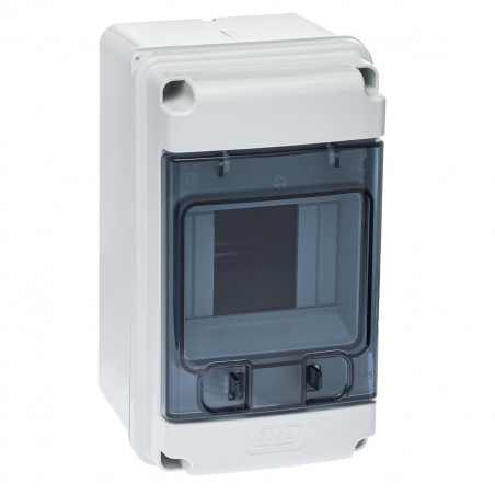 Coffret électrique étanche pour l'extérieur IP65 - 4 modules - HxLxP 177x102x105mm IDE ECOLOGY