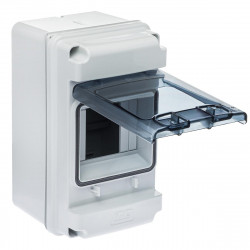 Coffret électrique étanche pour l'extérieur IP65 - 4 modules - HxLxP 177x102x105mm IDE ECOLOGY