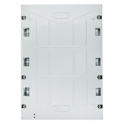 Coffret électrique étanche pour l'extérieur IP65 - 3 rangées de 18 modules - HxLxP 586x418x148mm IDE ECOLOGY