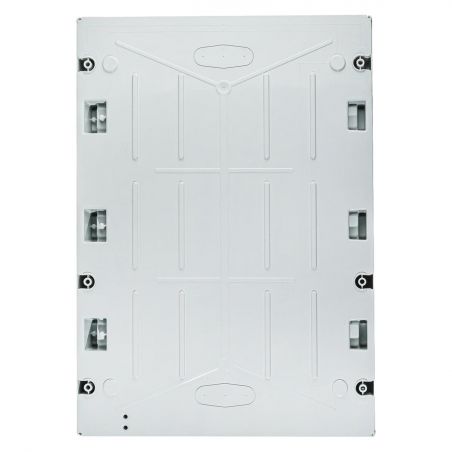 Coffret électrique étanche pour l'extérieur IP65 - 3 rangées de 18 modules - HxLxP 586x418x148mm IDE ECOLOGY