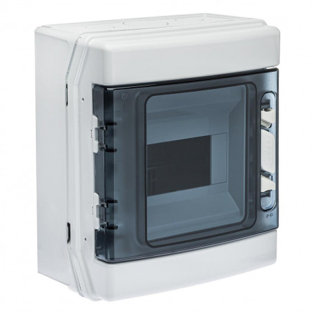 Coffret électrique étanche pour l'extérieur IP65 - 6 modules - HxLxP 231x202x113mm IDE ECOLOGY