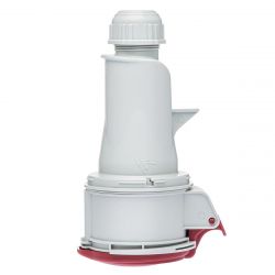 Fiche femelle tétrapolaire 16A 3P+N+T 380V - 5 broches - Étanche IP44 - IDE