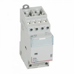 412509 Legrand - Contacteur de puissance CX³ bobine 24V~ - 4P - 25A - contact 2NO+2NF - 2 modules
