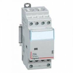 412535 Legrand - Contacteur de puissance CX³ bobine 230V~ - 4P - 25A - contact 4NO - 2 modules