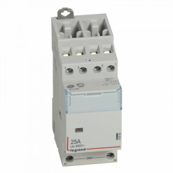 412536 Legrand - Contacteur de puissance CX³ bobine 230V~ - 4P - 25A - contact 4NF - 2 modules