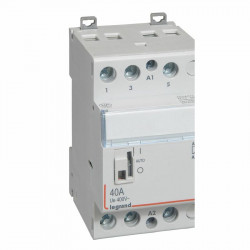 412549 Legrand - Contacteur jour nuit triphasé 3P bobine 230V - 40A - contact 3NO - 3 modules