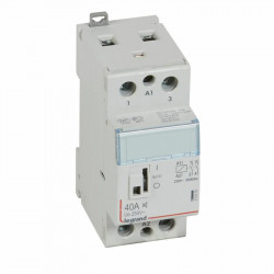 412559 Legrand - Contacteur jour nuit silencieux bobine 230V monophasé - 40A - contact 2NO - 2 modules